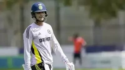 shubman gill sharpen skills in private session in dubai on thursday