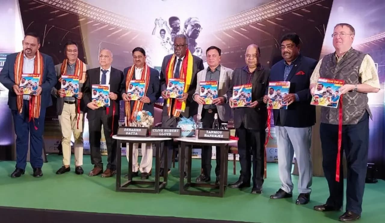 Cricket year book revealed by Clive Lloyd
