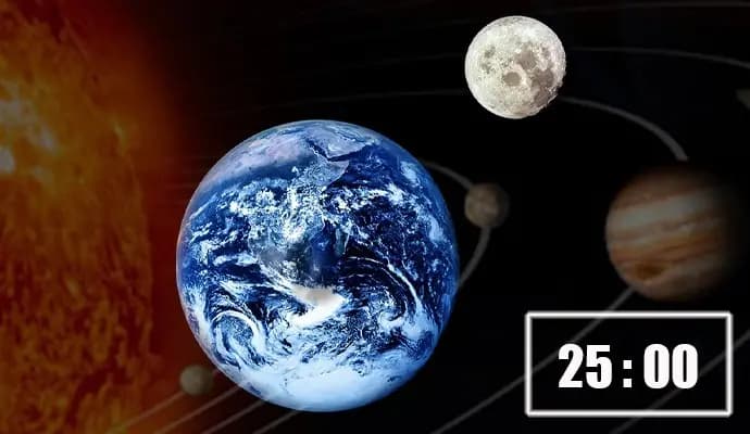 Moon Drifting Away, Earth Could Have 25 Hours In A Day gnr