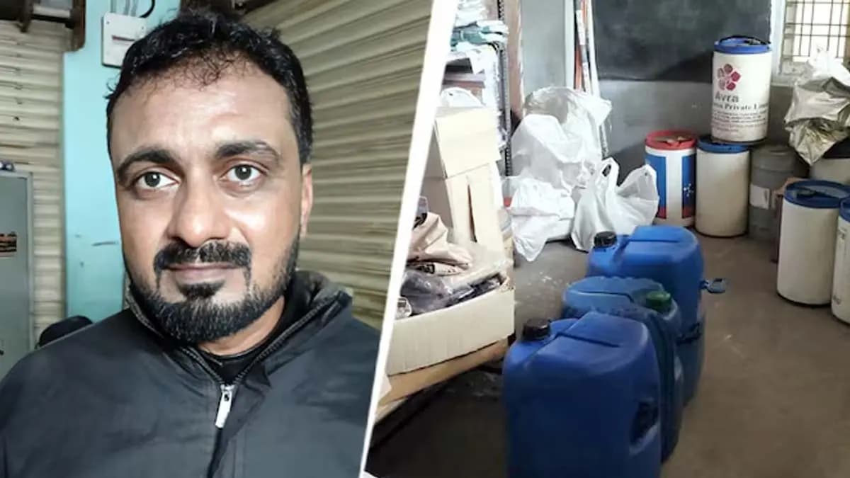 Illegal drug factory inside Hyderabad school