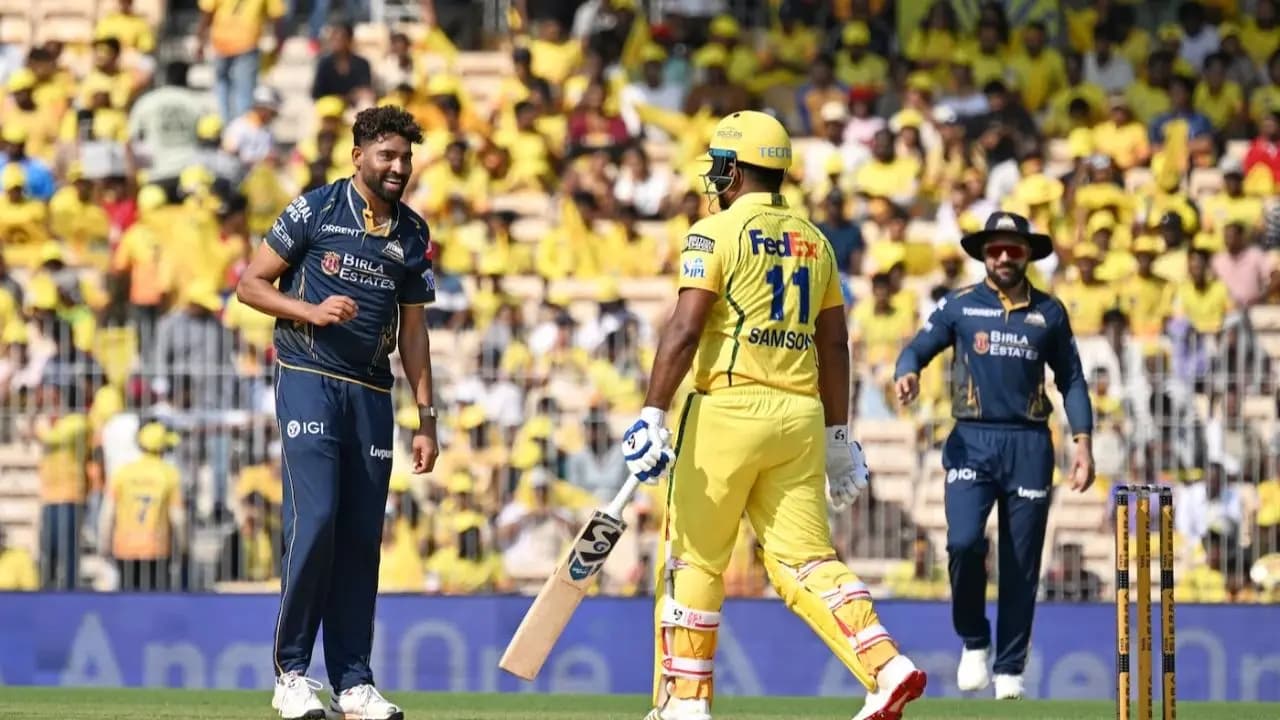 IPL 2026:CSK star Sanju Samson scripts history against Gujarat Titans