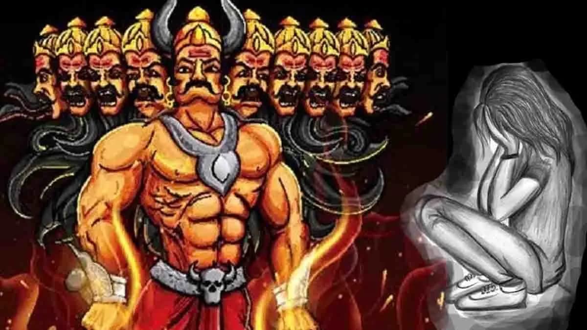 After Dussehra festival a young woman was allegedly molestated in barasat_gnr