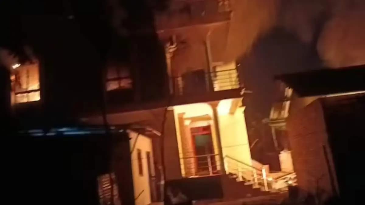 Mob vandalised Manipur BJP minority cell cheifs home