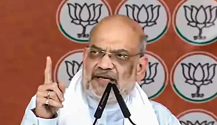 Amit Shah Mocks Congress Over Exit Poll Boycott