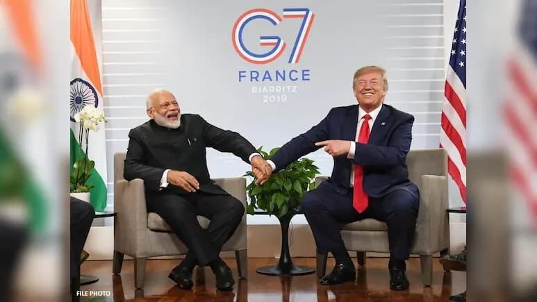 Heartiest Congratulations My Friend PM Modi To Trump gnr