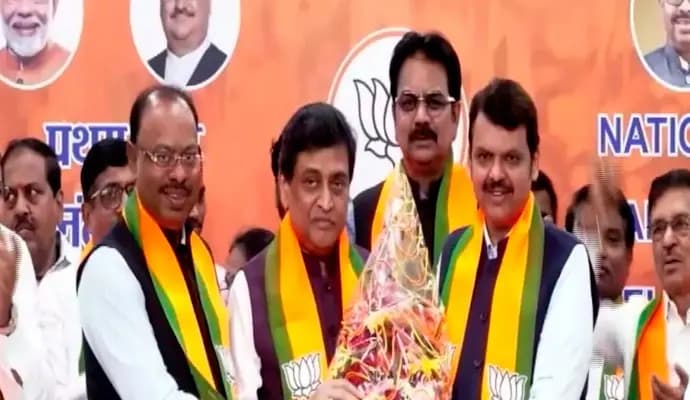 Ashok Chavan Joins BJP