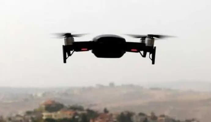 Army troops engage Pakistani drone along LOC