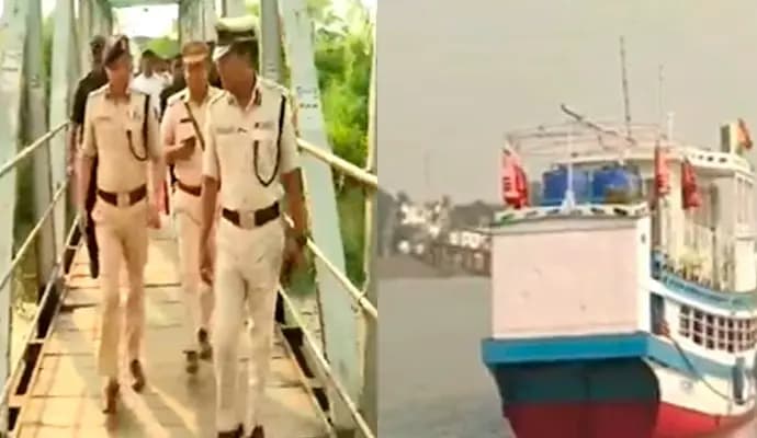 dg rajib kumar in sandeshkhali