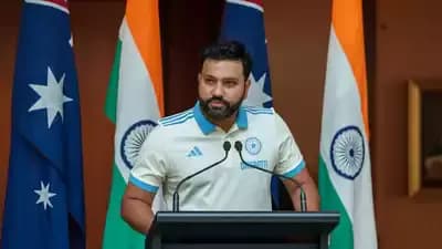 Rohit Sharma addresses Australian parliament, aims to build on perth test history spt 