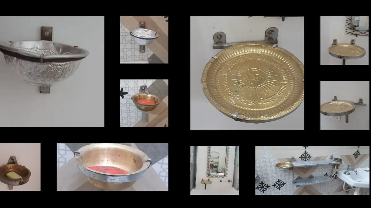 Designer Irani Mitr brings antique style home décor made from regular utensils and waste materials