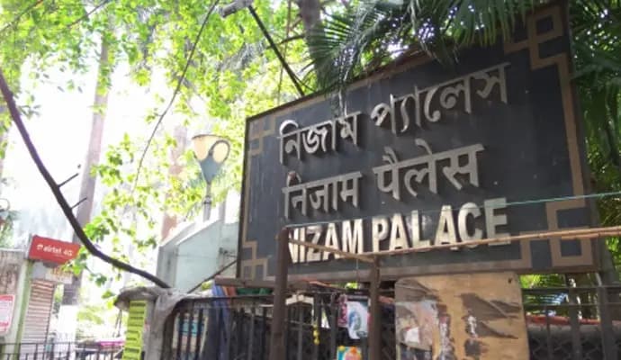 Fire at Nizam Palace today morning gnr