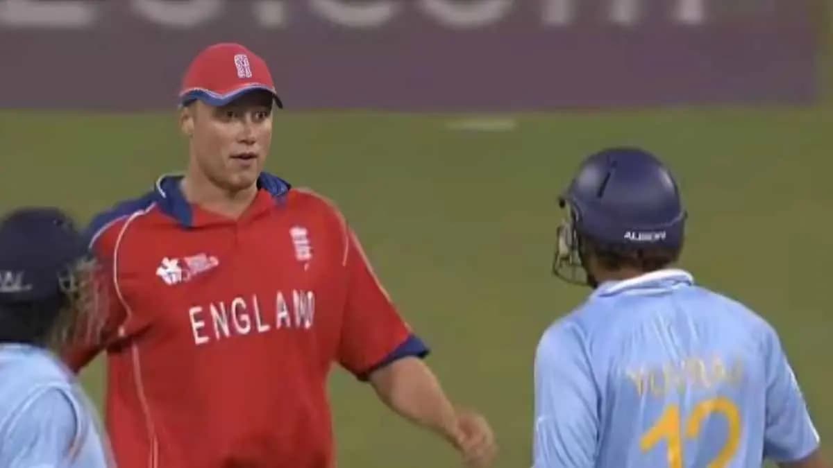 Here is what Andrew Flintoff said to Yuvraj Singh before his 6 sixes feat spt