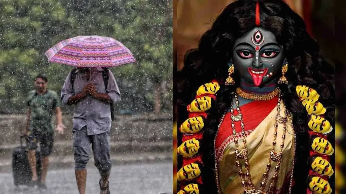 barasat kali puja committee tensed about cyclone dana gnr