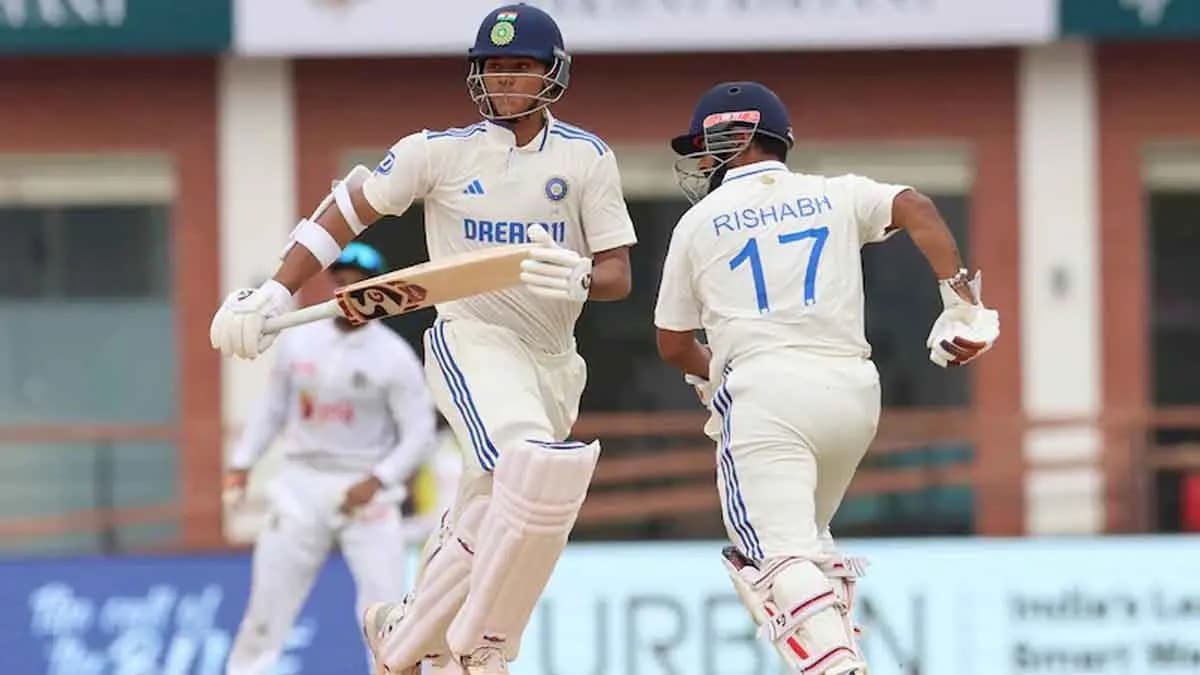 Yashasvi Jaiswal, Rishabh Pant Solid As India Score 88 for three At Lunch spt