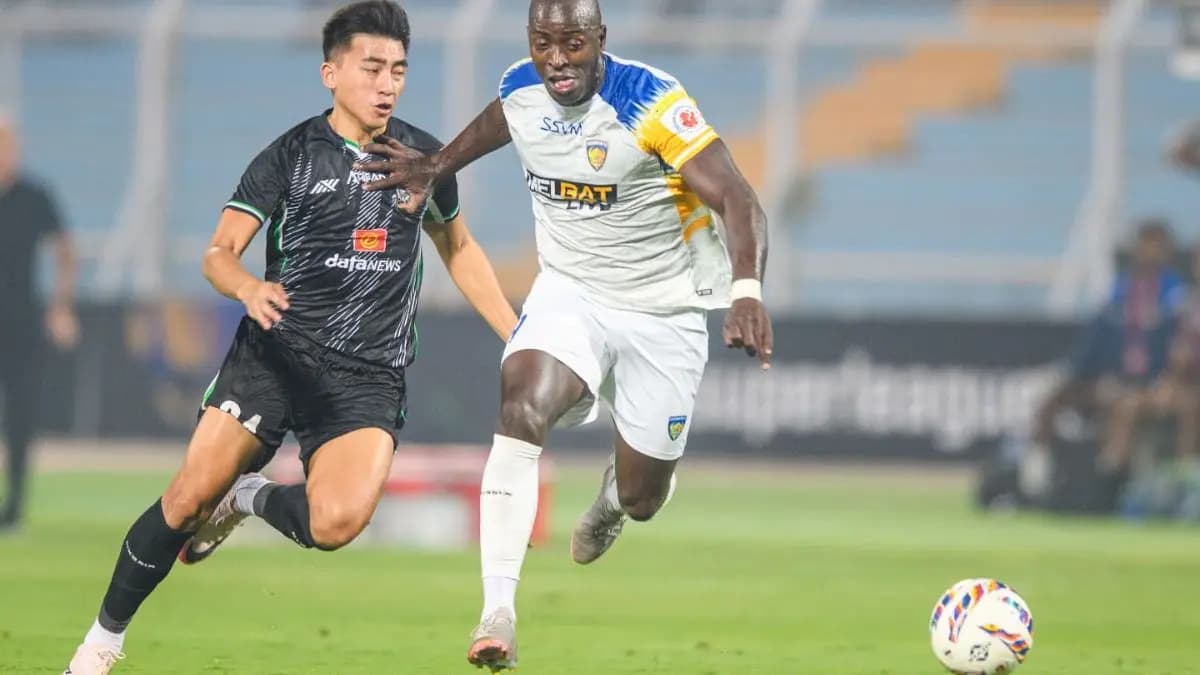 Down by two goals Mohammedan Sporting drew with Chennaiyin in ISL spt 