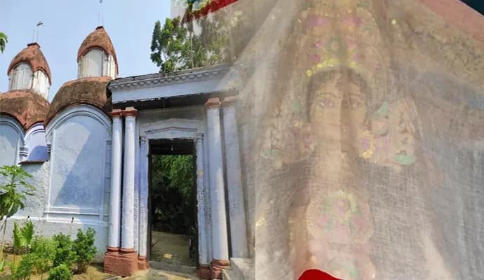 Rakhaldas bandyopadhyay house durga puja