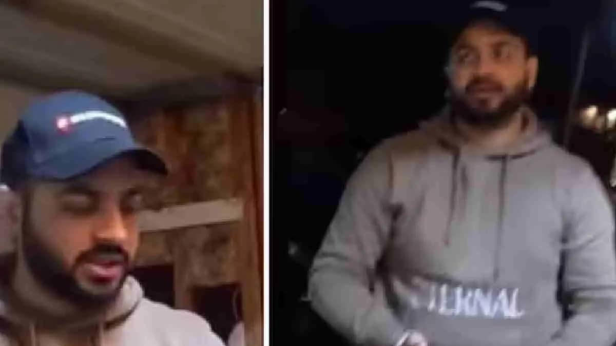 Pakistani man  and  Indian man become friend while delivering food in canada