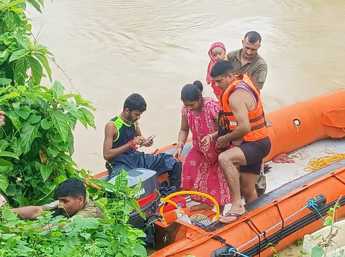 Flood Situation getting dangerous across Tripura as 7 dead in a family