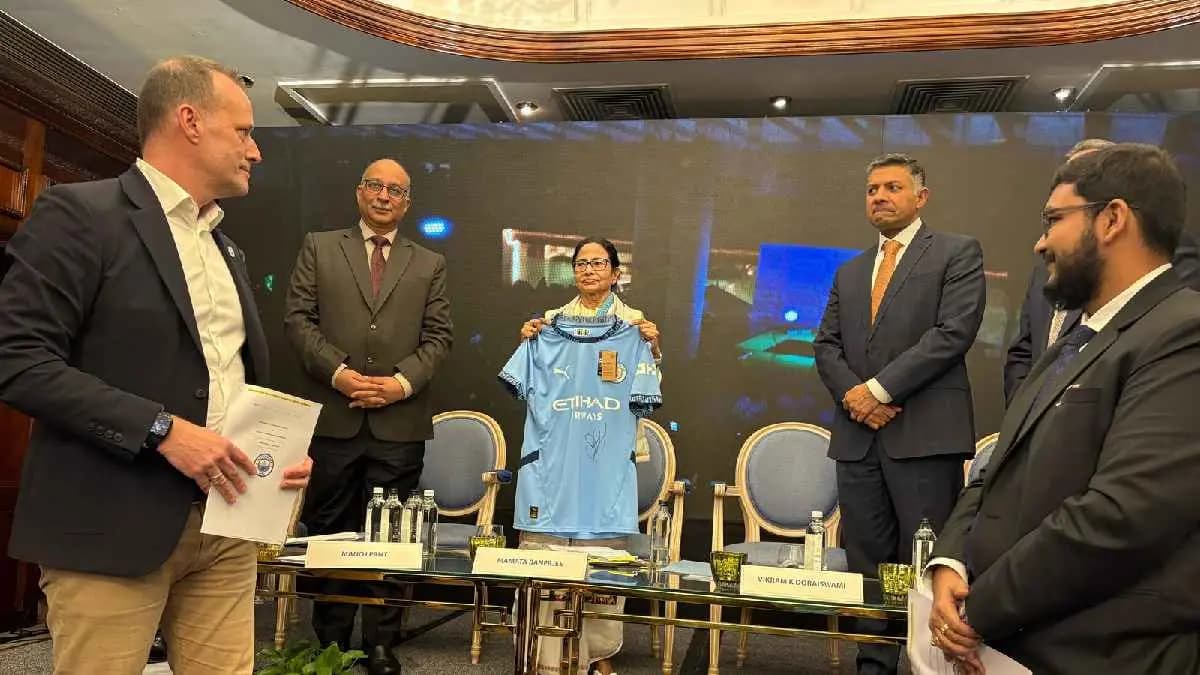 Mou signed between Manchester City and Techno India Group