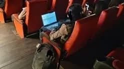 Bengaluru Woman starts working inside Movie Theatre sparks Social media buzz