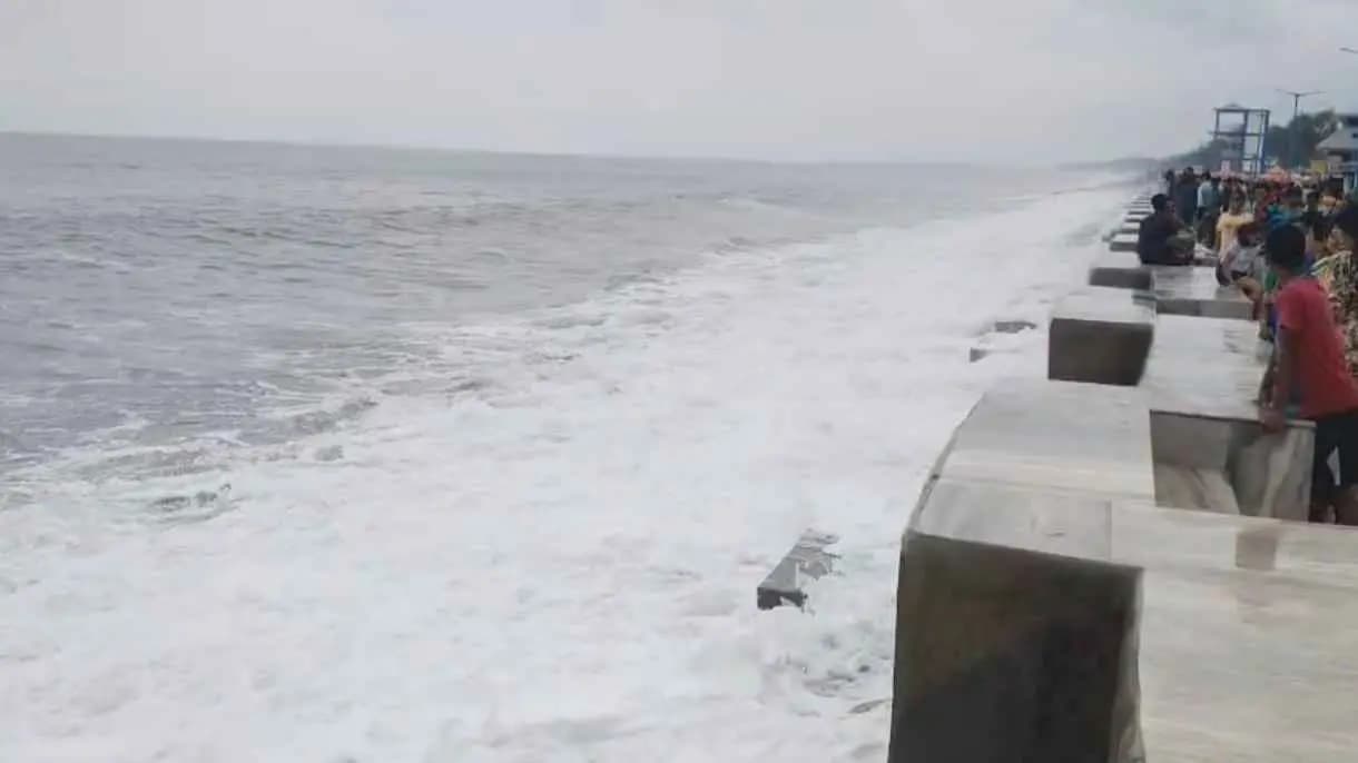 Digha on High Alert as Heavy Rainfall Warning