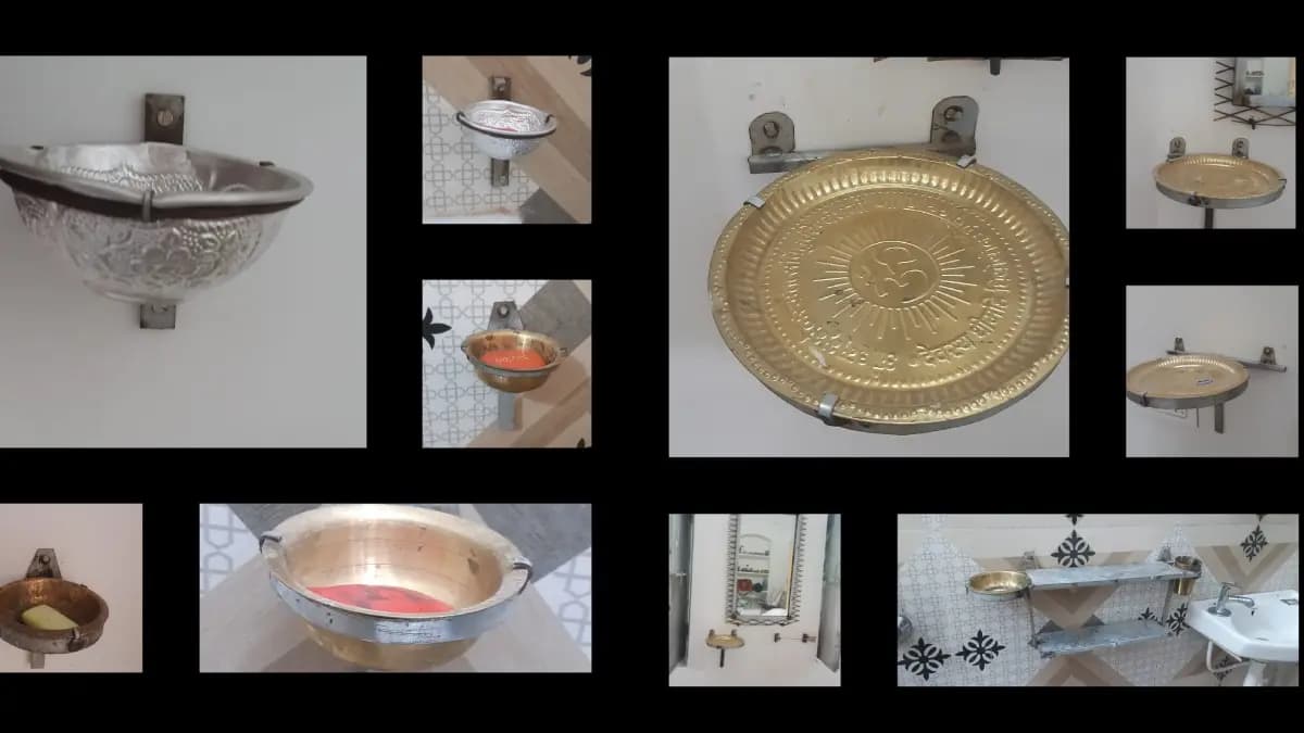 Designer Irani Mitra brings antique style home decor made from regular utensils and waste materials