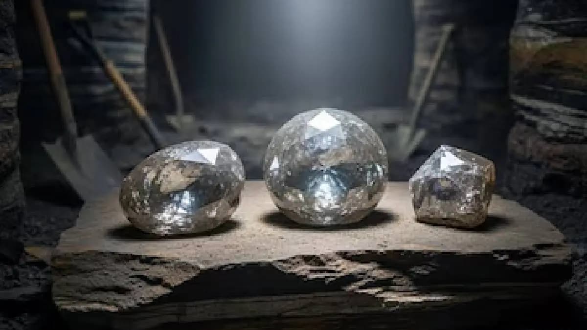 Tribal Woman Recovers Three Precious Diamonds From A Mine At Madhya Pradesh