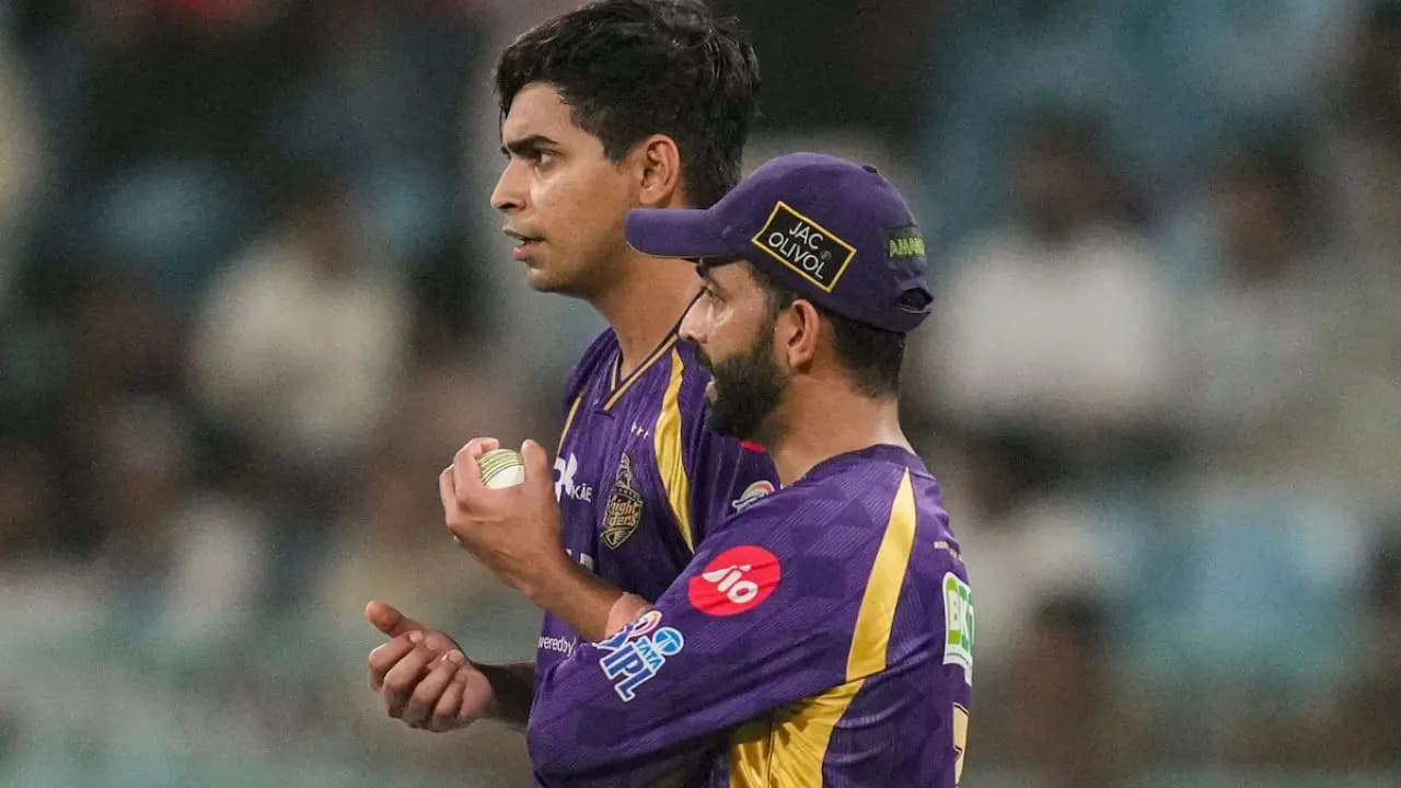 IPL 2026:KKR pacer Kartik Tyagi continued to bowl the final over despite two waist high no balls as umpires deemed his second no ball was not dangerous