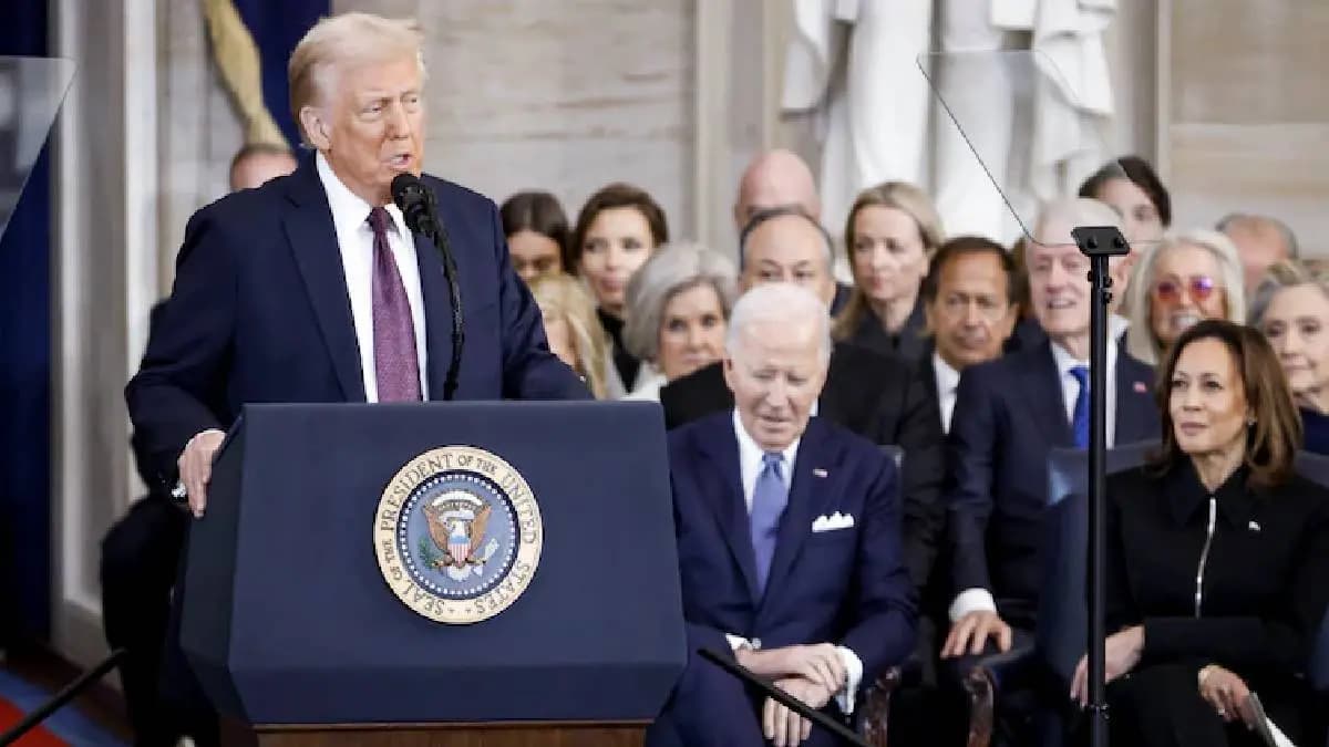 Donald Trump sworn in as 47th US President 