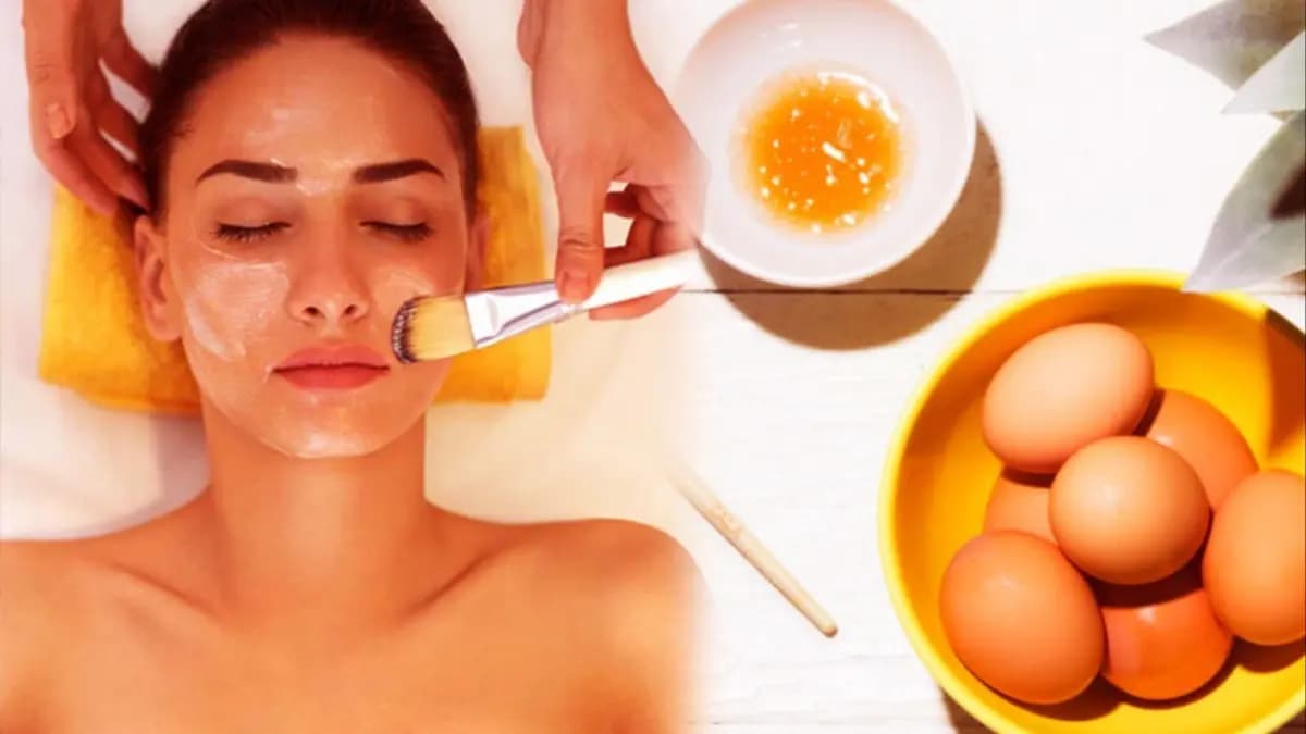 Boiled Egg Face pack is very effective to bring glow on skin 