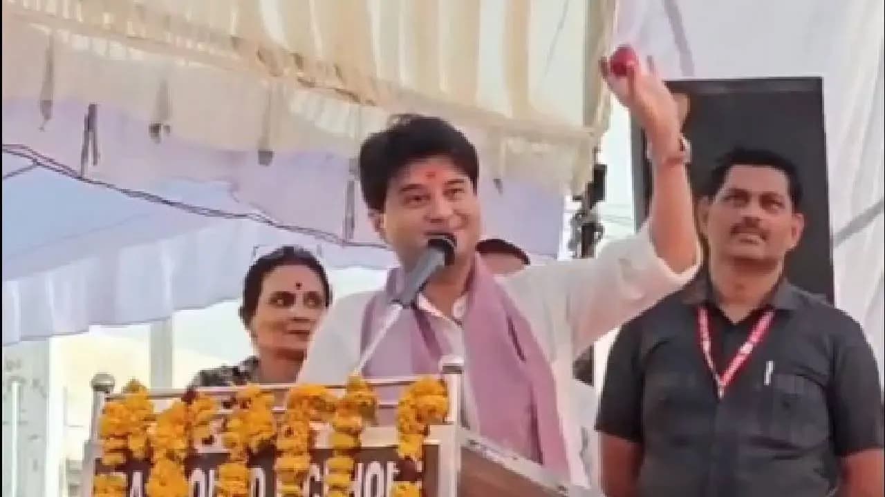 Jyotiraditya Scindia sweat is fun heatwave advice riles internet