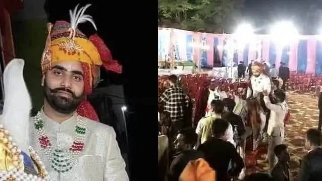  26 year old Groom Collapses, Dies on Horse Mid wedding Procession in MP gnr 