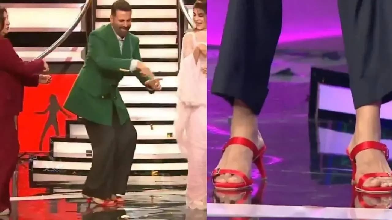 Akshay Kumar Dances in High Heels: Viral Video From Wheel of Fortune Finale