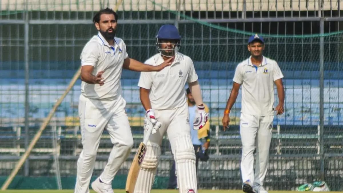 Mohammed Shami took seven wickets in his comeback match, Bengal beats Madhya Pradesh in Ranji trophy spt 