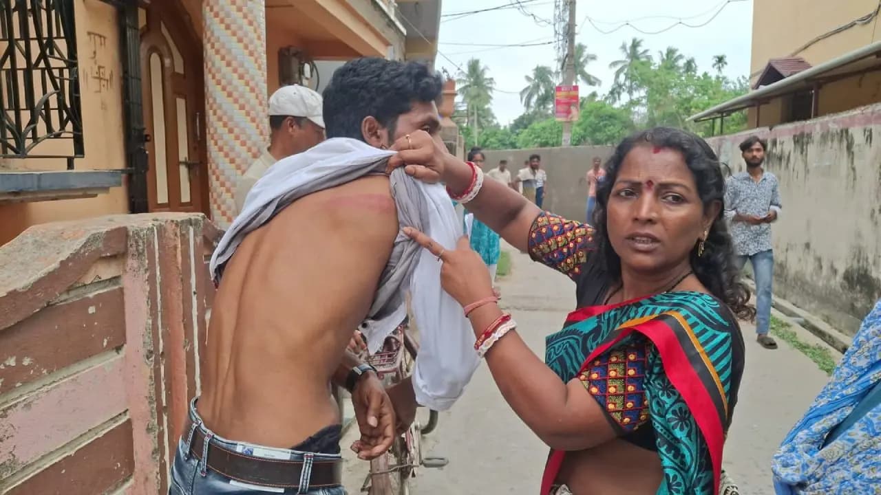bengal 2026: TMC polling agent beaten by central forces