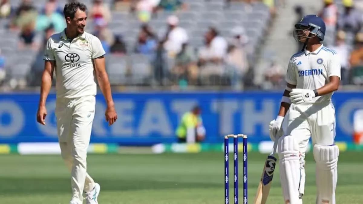  Yashasvi Jaiswal sledged Starc by saying that he is bowing too slow, What is the reply of Starc in Border Gavaskar trophy spt 