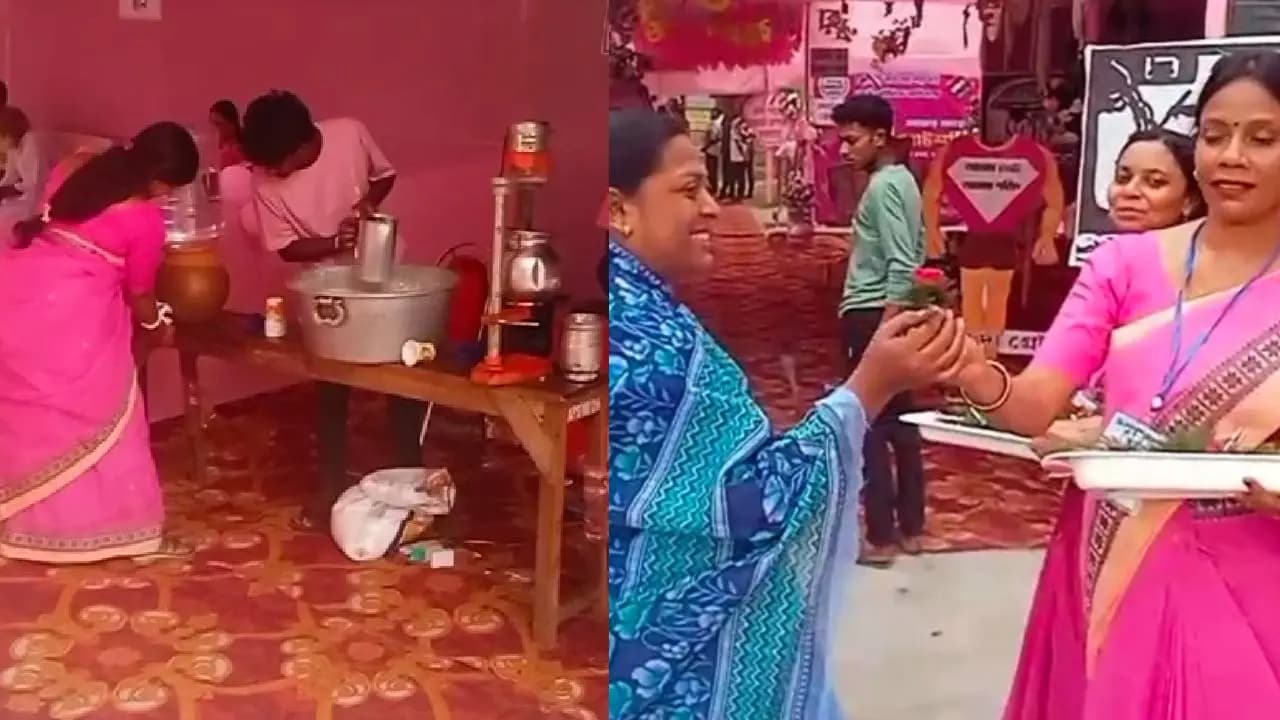 Bengal Elections 2026: Coffee, Lassi Served in Polling Station in Hooghly 