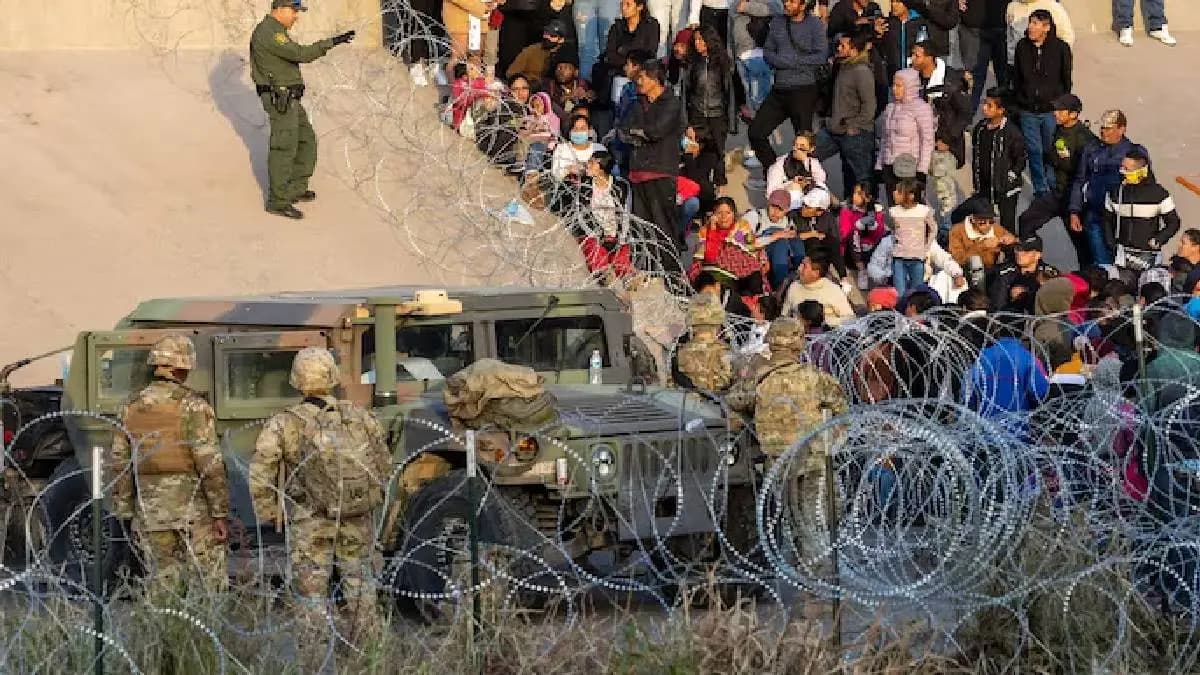 us deports illegal Indian migrants air force plane on way to amritsar 