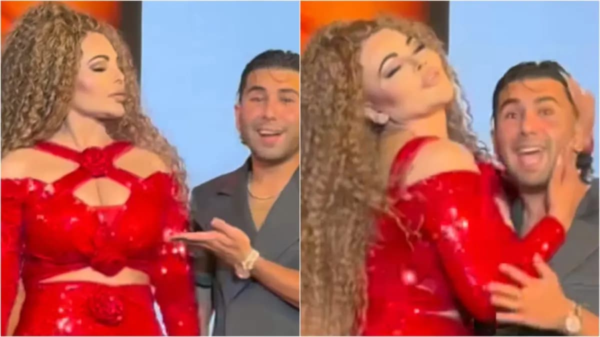 Orry and Rakhi Sawant s video goes viral on social media 