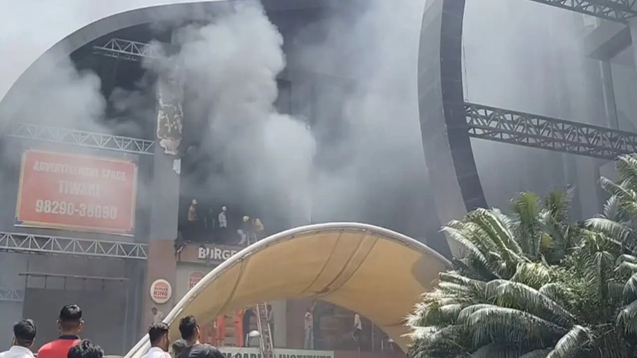 Fire breaks out at city mall in Kota, no injuries reported