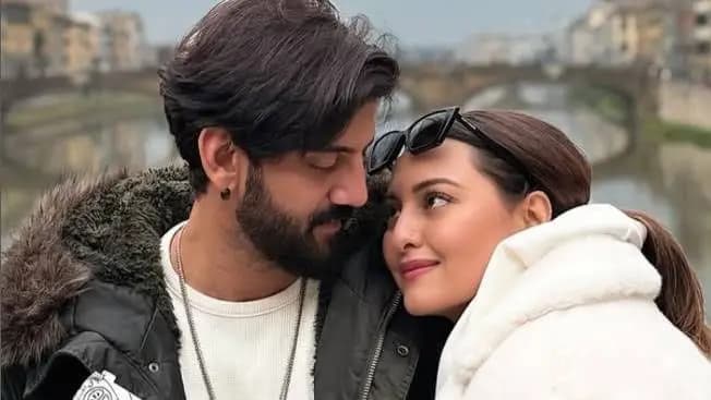 Sonakshi Sinha and Zaheer Iqbal showing their new couple tattoo 