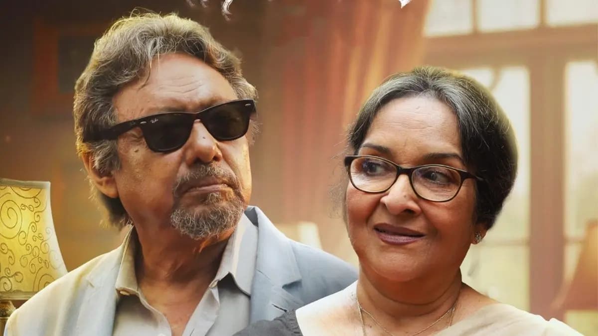 Director Saptaswa Basu talks about his new movie Deri Hoye Geche starring Anjan Dutt and Mamata Shankar