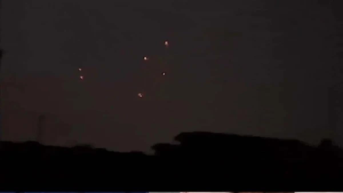 Pakistani drone attack in Jammu Kashmir Punjab and Rajasthan again