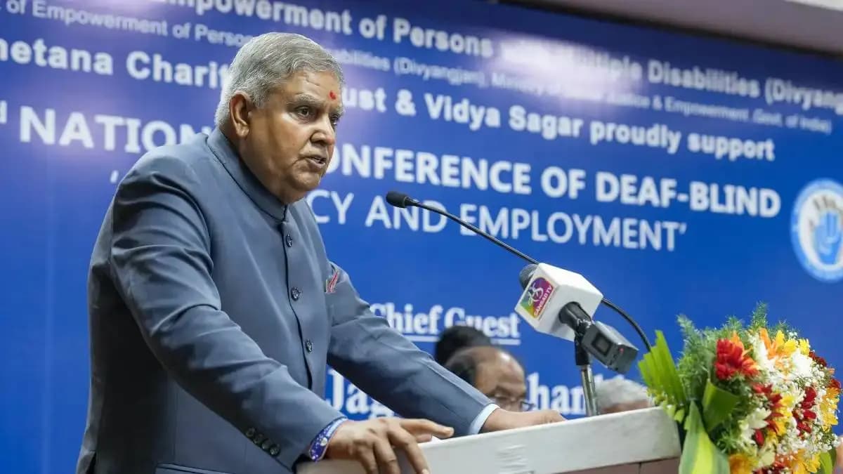 vice president jagdeep dhankhar questions cjis role in executive appointments