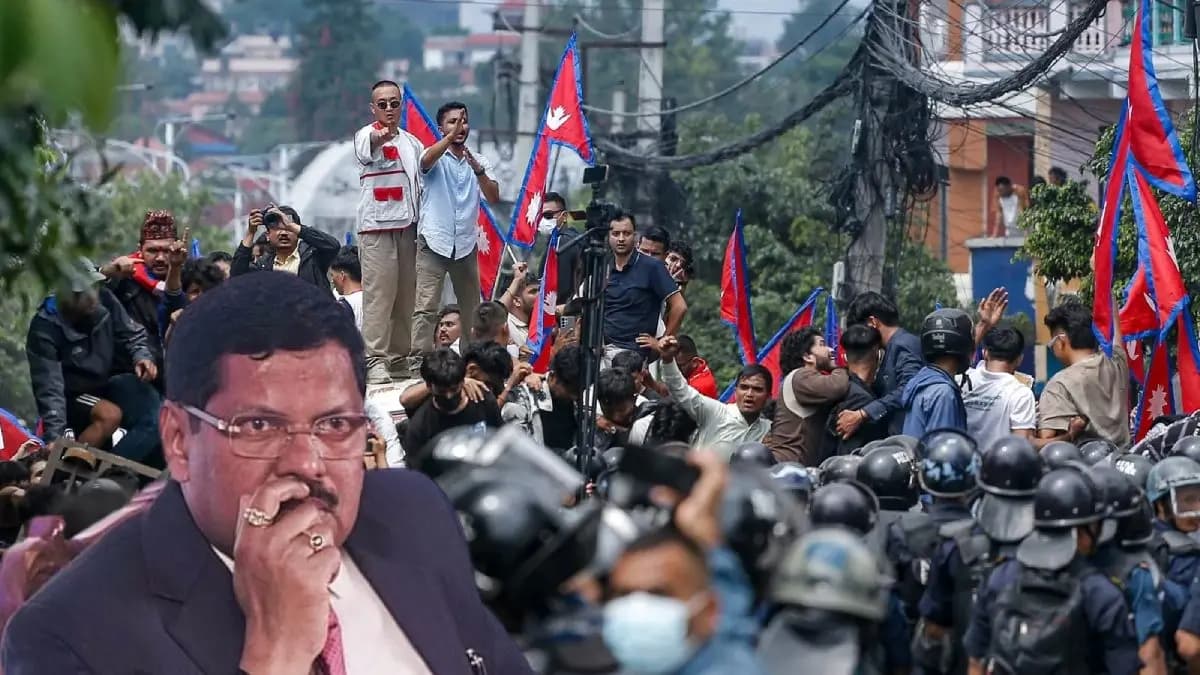Look whats happening to our neighbour country said Cheif Justice B R Gavai during a hearing