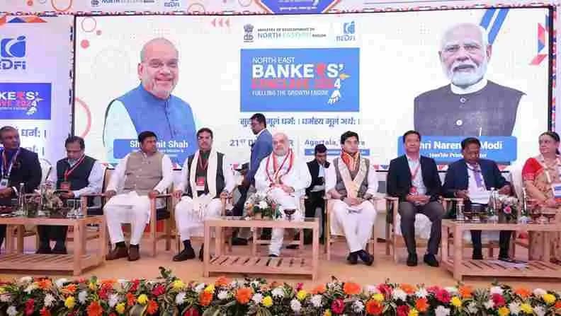 Amit shah inaugurated Tripura 72 Plenary session gnr 