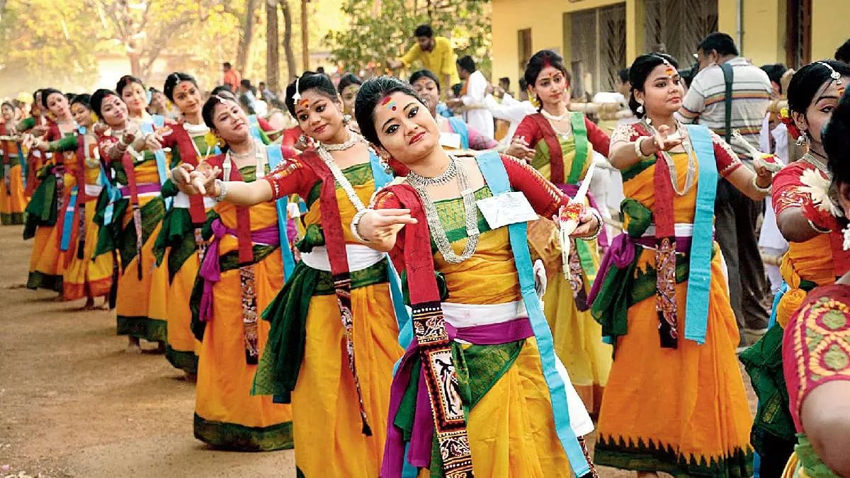 Mixed Reactions in Shantiniketan as Basanta Utsav Restrictions Impact Locals and Tourists