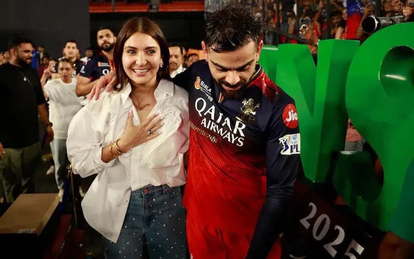 Virat Kohli on wife Anushka Sharma after RCB win first IPL title 