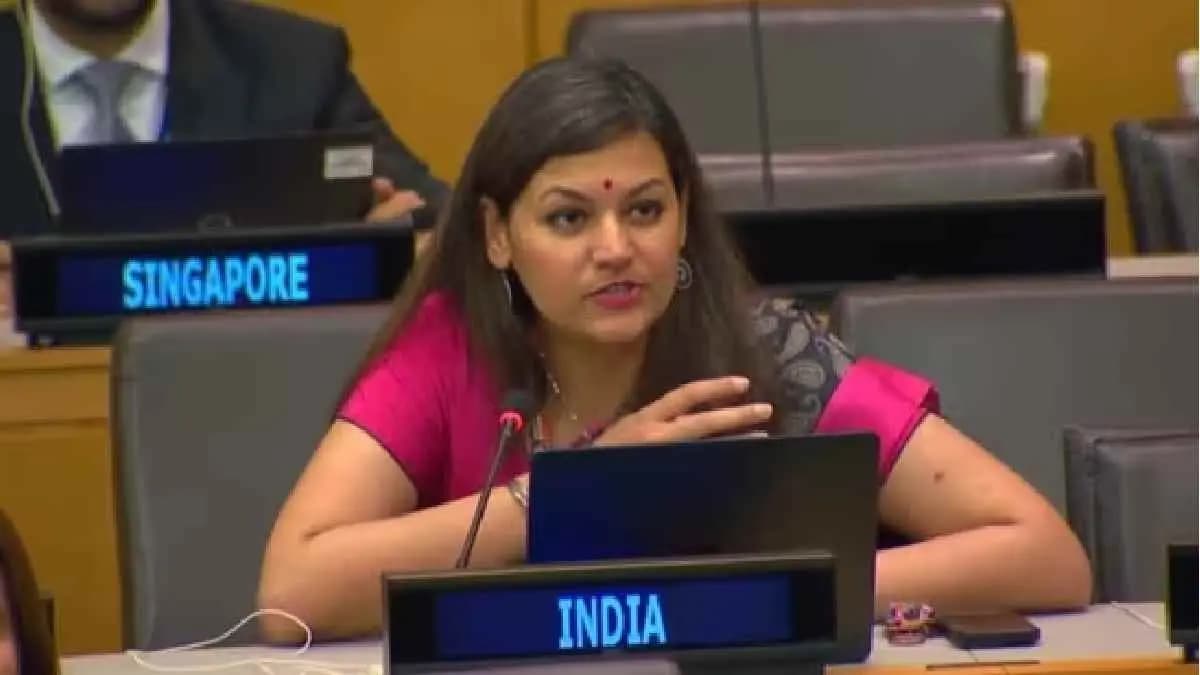 Meet Petal Gahlot Indian diplomat who ripped apart Pakistan PM Shehbaz Sharif
