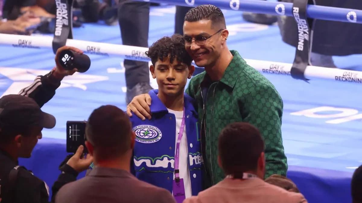 Cristiano Ronaldos son called up by Portugal Under 15 team spt 